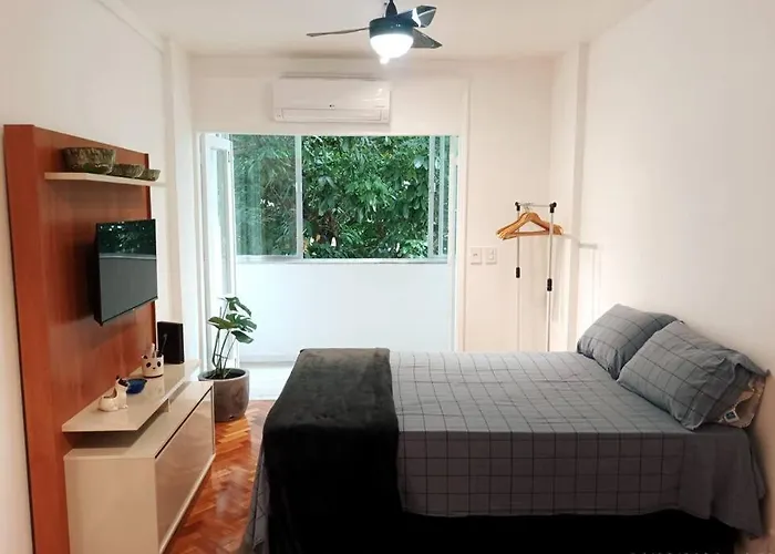 Studio Botafogo - Conforto, Estilo E Varandinha!